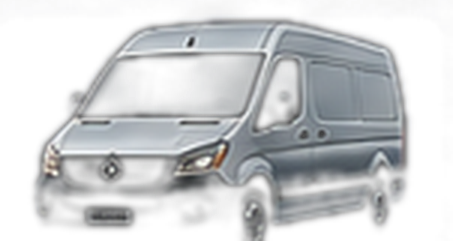 Van Mercedes para entregas urbanas e expressas